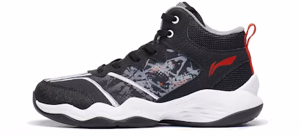 (Preschool) Li-Ning Basketball Low 'Black/Rock Lime' YKBT048-5 (Preschool) Li-Ning Basketball Low 'Black/Rock Lime' YKBT048-5