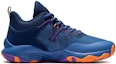 Order (PS) Li-Ning Bola Keranjang Rendah 'Biru Jingga' YKBS034-9