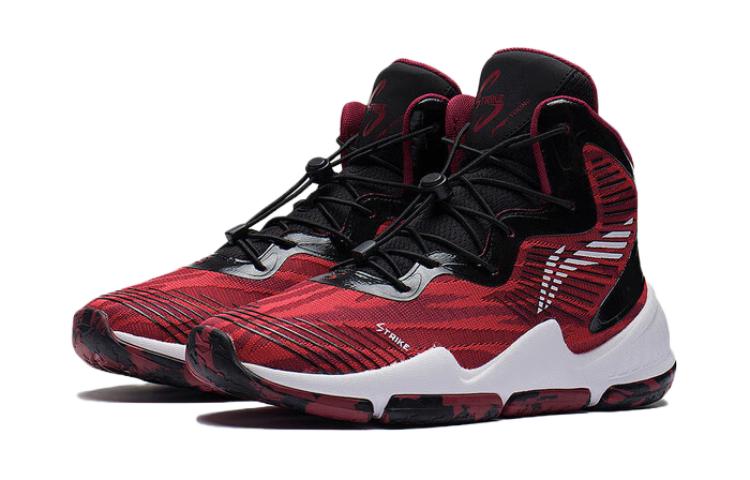 Lookbook (Preschool) Li-Ning Basketball Low 'Jujube Red Standard Black' YKBP006-57