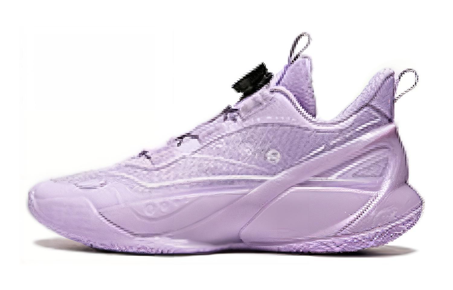 (Preschool) Li-Ning Basketball Low 'Purple' YKBU052-7