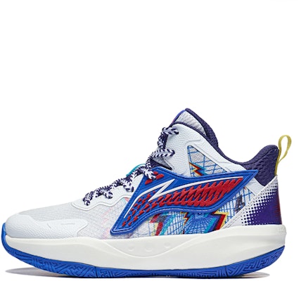 (Preschool) Li-Ning Basketball Low 'White Blue' YKBT044-3 Buy (Preschool) Li-Ning Basketball Low 'White Blue' YKBT044-3