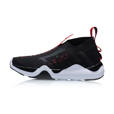 (PS) Li-Ning Basketball Mid 'Black White Red'