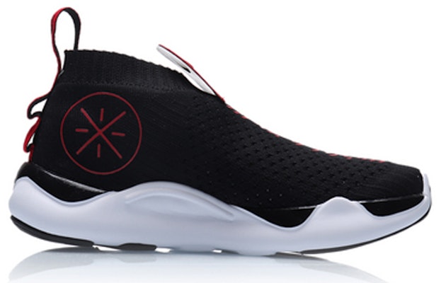 (Preschool) Li-Ning Basketball Mid 'Black White Red' YKBP016-3 Order (Preschool) Li-Ning Basketball Mid 'Black White Red' YKBP016-3