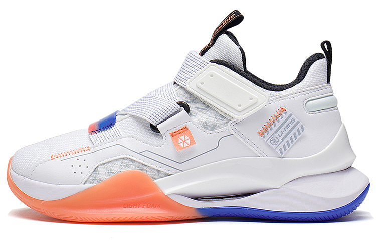 (Preschool) Li-Ning Basketball Series Low 'Standard White' YKBS108-5