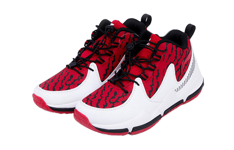 (PS) Li-Ning Basketball Shoes 'Black Red White' 圖 3