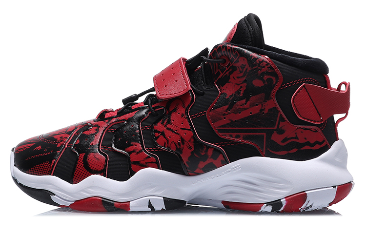 (Preschool) Li-Ning Basketball Shoes 'Red Black' YKBQ046-23