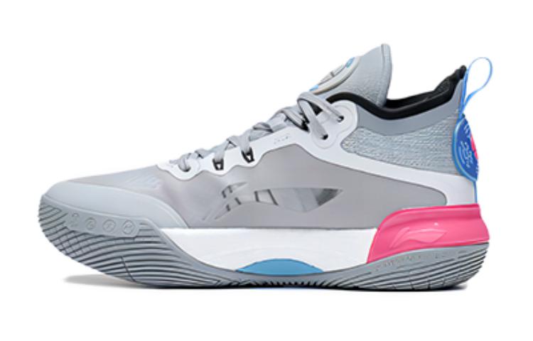 (PS) Li-Ning Basketball Sneakers 'Grey Pink'