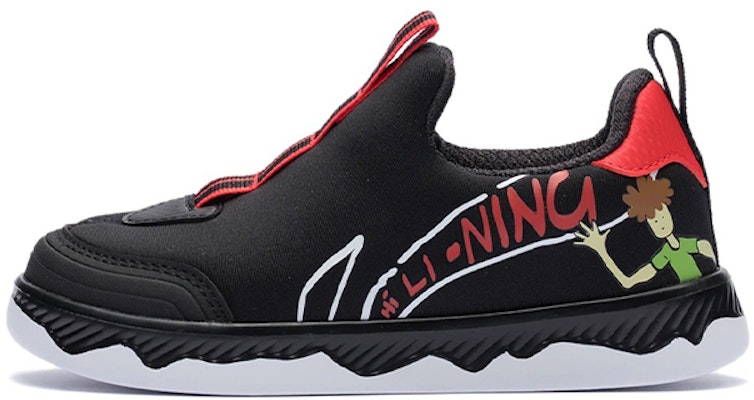 (Preschool) Li-Ning Board Shoes 'Soft Comfort Low Black' YKNR148-1 Buy (Preschool) Li-Ning Board Shoes 'Soft Comfort Low Black' YKNR148-1