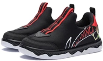 (PS) 李宁 黑色低帮软舒滑板鞋 YKNR148-1 Lookbook (PS) 李宁 黑色低帮软舒滑板鞋 YKNR148-1