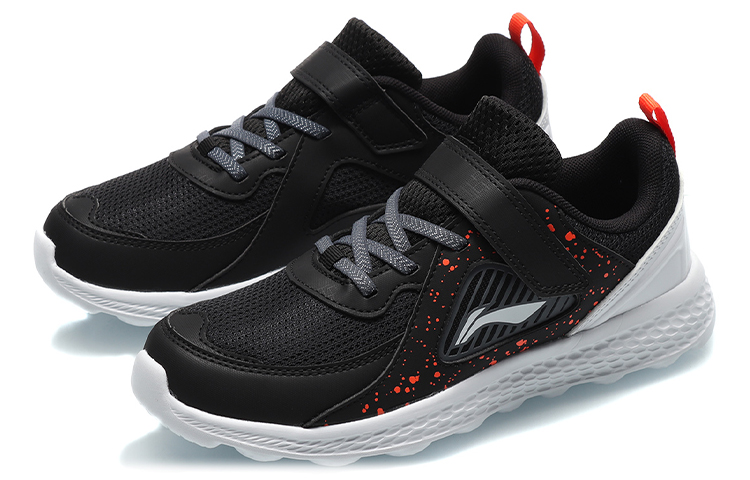Lookbook (Preschool) Li-Ning Breathable Lightweight Sneaker 'Black' YKFQ004-1