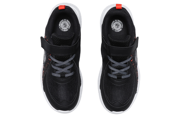Shop (Preschool) Li-Ning Breathable Lightweight Sneaker 'Black' YKFQ004-1