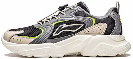 (Preschool) Li-Ning Casual 'Black Silver' YKCU076-3 (Preschool) Li-Ning Casual 'Black Silver' YKCU076-3