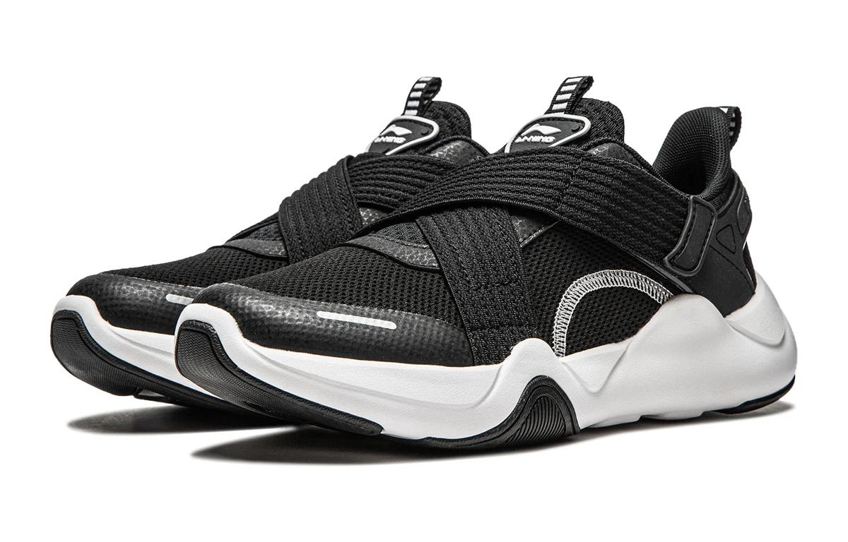 Lookbook (PS) 李宁休闲鞋 '黑白色' YKCU128-3