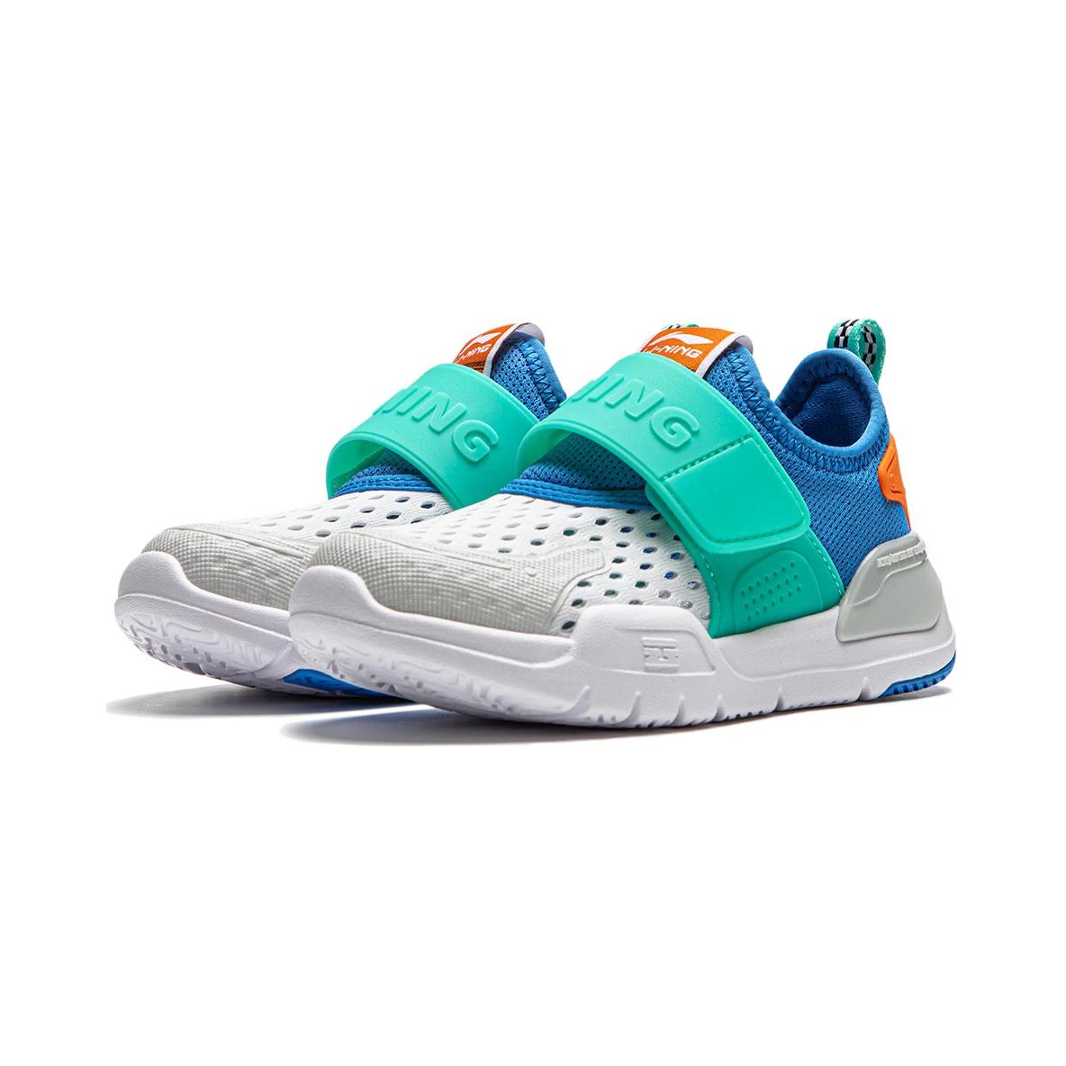 Lookbook (Preschool) Li-Ning Casual 'Blue Grey Green' YKNU040-5