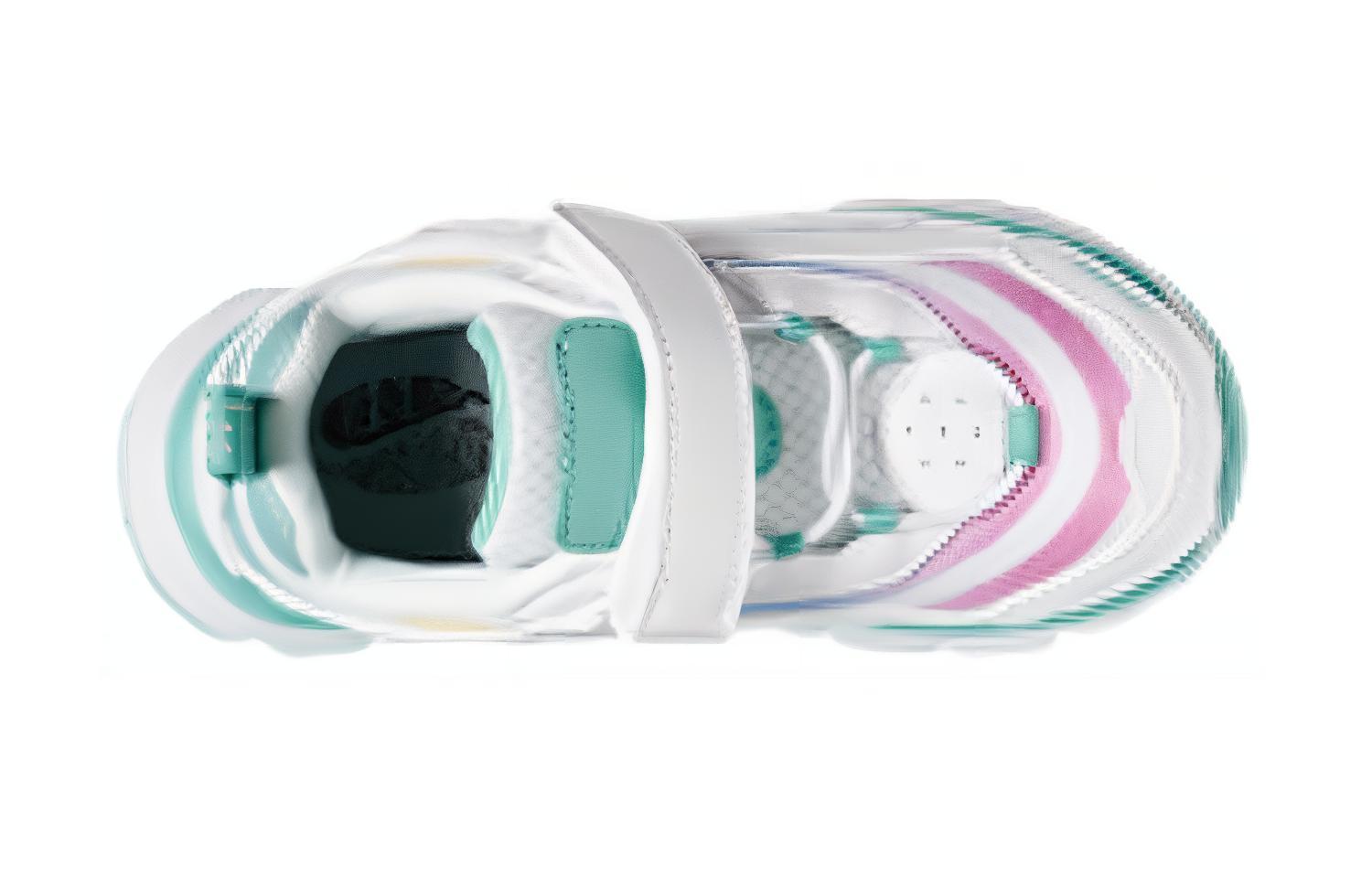 Shop (Preschool) Li-Ning Casual 'Standard White Fluorescent Jade Green' YKNR056-16