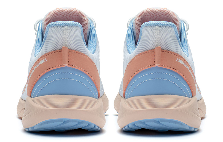 Shop 大童 李寧兒童 休閒百搭 防滑減震 低幫 兒童跑步鞋 白橙