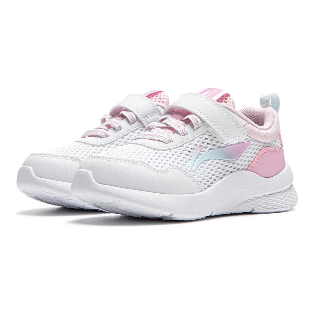 Lookbook (Preschool) Li-Ning Casual 'White Pink' YKNU080-2