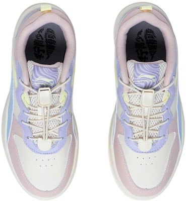 (Preschool) Li-Ning Casual 'White Pink Blue' YKCT036-4 Shop (Preschool) Li-Ning Casual 'White Pink Blue' YKCT036-4