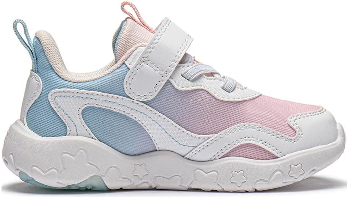 (Preschool) Li-Ning Casual 'White Pink Blue' YKNU020-4 Order (Preschool) Li-Ning Casual 'White Pink Blue' YKNU020-4