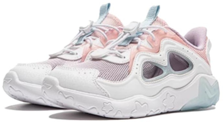 (Preschool) Li-Ning Casual 'White Purple Pink' YKAU018-4 Lookbook (Preschool) Li-Ning Casual 'White Purple Pink' YKAU018-4