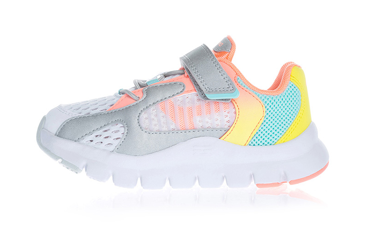 (Preschool) Li-Ning Casual 'White Silver' YKNR072-2