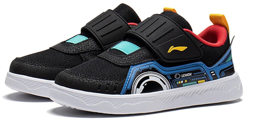 (Preschool) Li-Ning Casual Comfort 'Black' YKNS034-5 Lookbook (Preschool) Li-Ning Casual Comfort 'Black' YKNS034-5