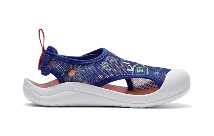 Order (Preschool) Li-Ning Casual Comfort Sandals 'Blue White' YKKQ018-17