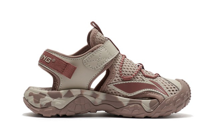 (PS) Li-Ning Casual Fashion Sandal 'Suede Brown' 圖 2