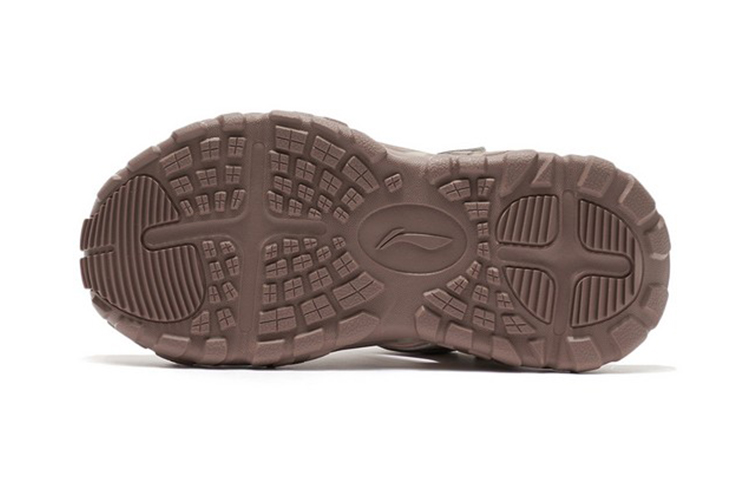 (PS) Li-Ning Casual Fashion Sandal 'Suede Brown' 圖 5