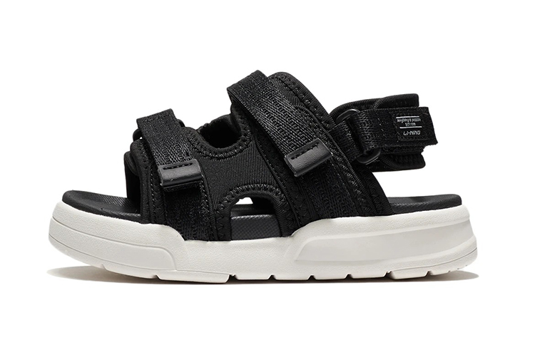 (PS) Li-Ning Casual Fashion Sandals 'Black'
