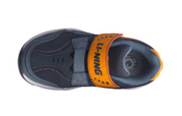 Lookbook (Preschool) Li-Ning Casual Low 'Blue Orange' YKNQ092-3
