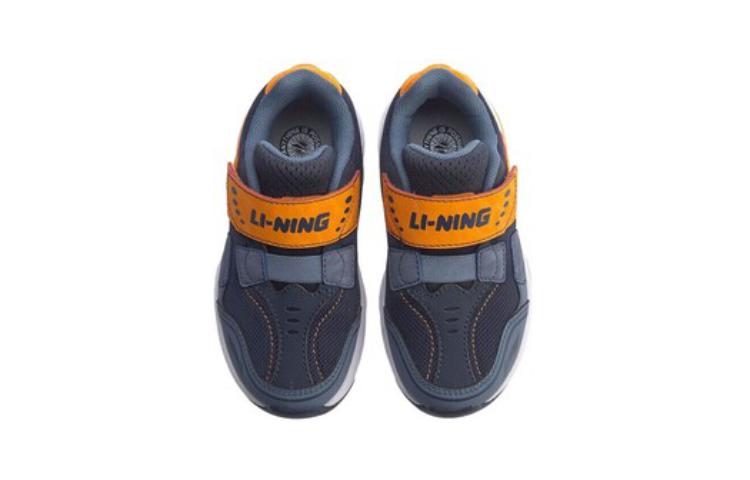 Shop (Preschool) Li-Ning Casual Low 'Blue Orange' YKNQ092-3