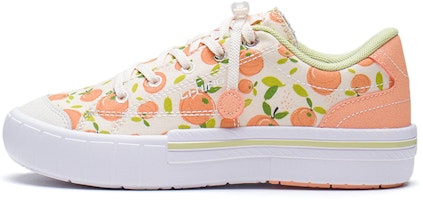 (Preschool) Li-Ning Casual Low 'Misty Scenery White Orange' YKCS048-2 (Preschool) Li-Ning Casual Low 'Misty Scenery White Orange' YKCS048-2