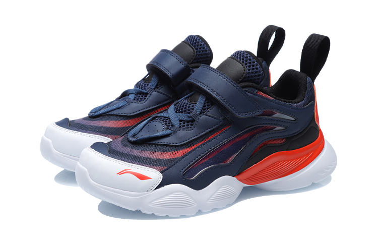 Lookbook (Preschool) Li-Ning Casual Low 'Red Blue' YKCQ274-3