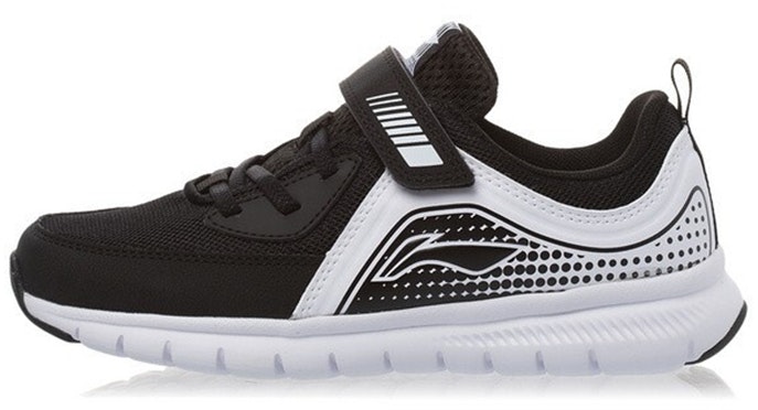 preschool-li-ning-casual-low-running-shoes-black-white-ykfq-084-1