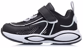 (Preschool) Li-Ning Casual Running 'Black White Low' YKNR044-1 (Preschool) Li-Ning Casual Running 'Black White Low' YKNR044-1