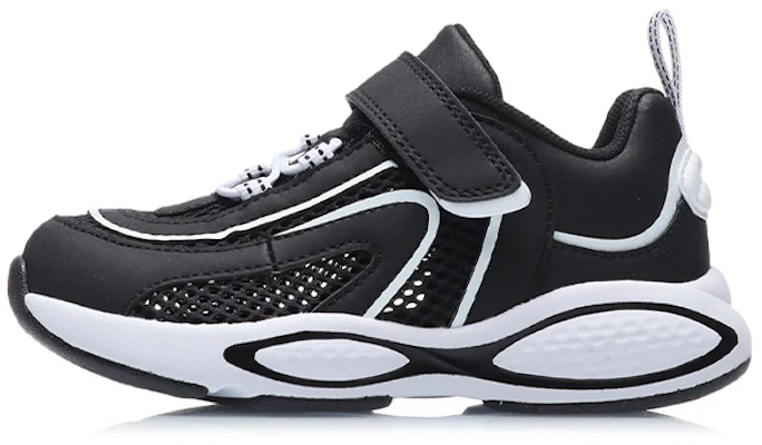 中童 LiNing李宁 舒適休閒 輕便 低筒 兒童跑步鞋 黑白 Buy 中童 LiNing李宁 舒適休閒 輕便 低筒 兒童跑步鞋 黑白