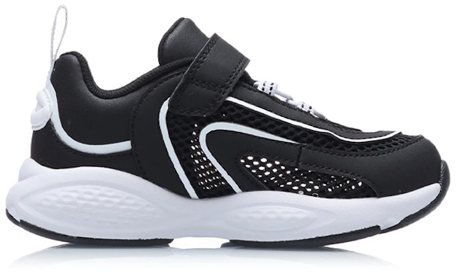 (Preschool) Li-Ning Casual Running 'Black White Low' YKNR044-1 Order (Preschool) Li-Ning Casual Running 'Black White Low' YKNR044-1