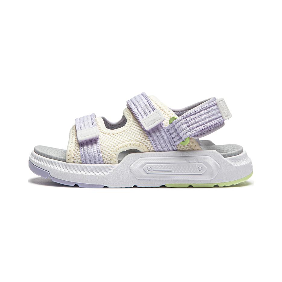 (Preschool) Li-Ning Casual Sandal 'Beige Purple' YKKU014-4