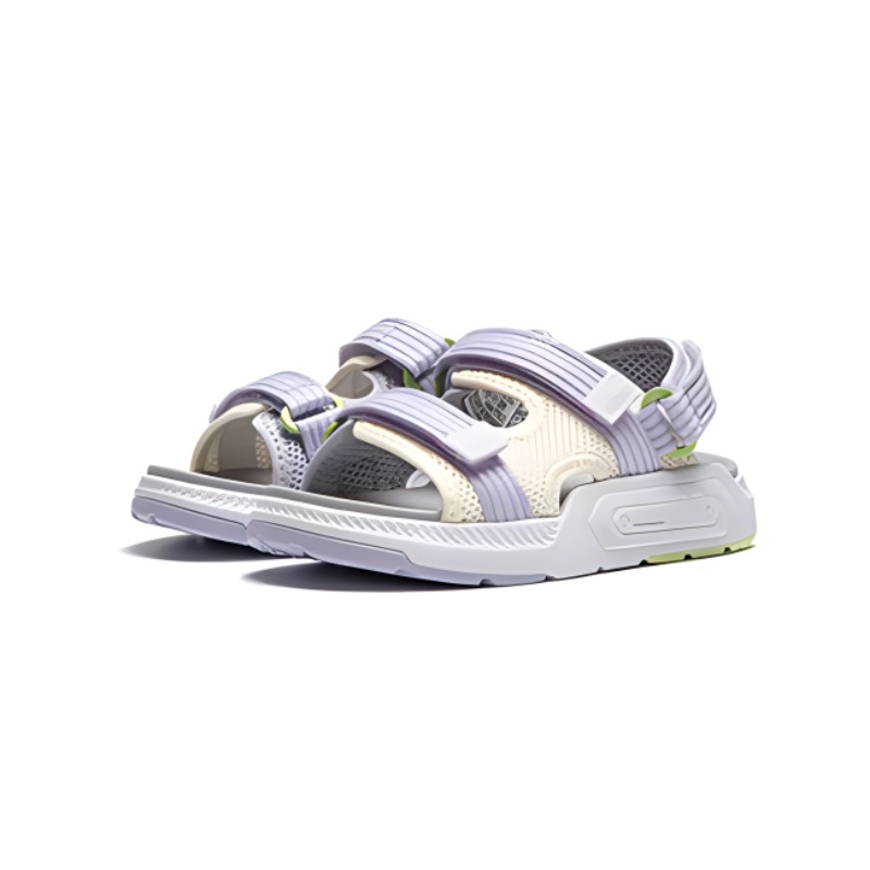 Lookbook (PS) 리닝 캐주얼 샌들 베이지 퍼플 (Li-Ning Casual Sandal Beige Purple) YKKU014-4