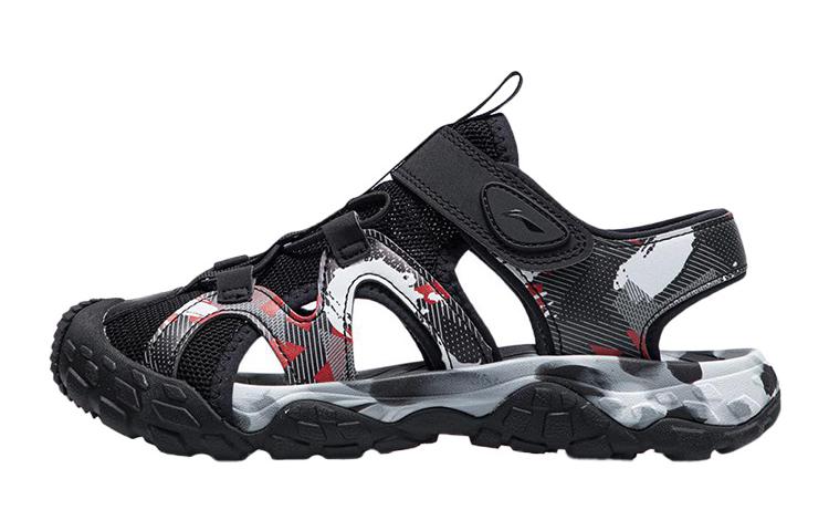 (Preschool) Li-Ning Casual Sandal 'Black Comfort' YKUT036-9