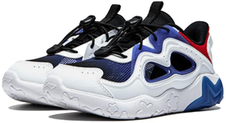 (Preschool) Li-Ning Casual Shoe 'White Blue' YKAU018-1 Lookbook (Preschool) Li-Ning Casual Shoe 'White Blue' YKAU018-1