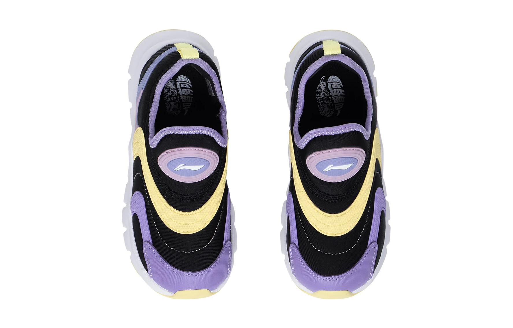 (PS) Li-Ning Casual Shoes 'Black Purple White' 圖 4