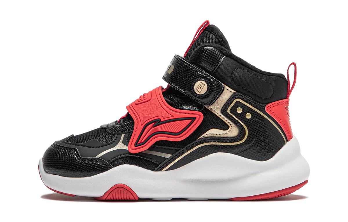 (PS) Li-Ning Casual Shoes 'Black Red'