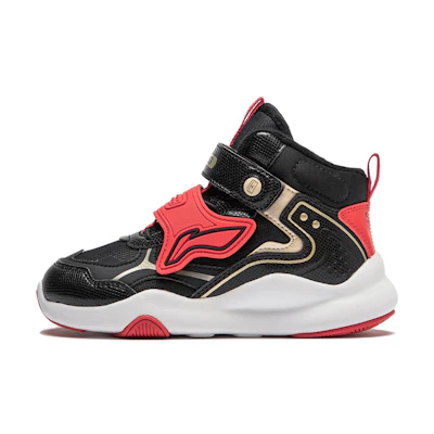 (PS) Li-Ning Casual Shoes 'Black Red'