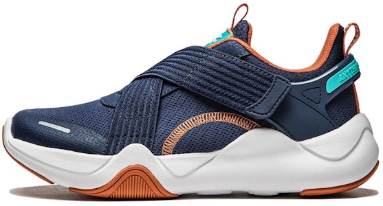 大童 李寧兒童 舒適 減震耐磨 兒童休閒鞋 藍橙 Buy 大童 李寧兒童 舒適 減震耐磨 兒童休閒鞋 藍橙