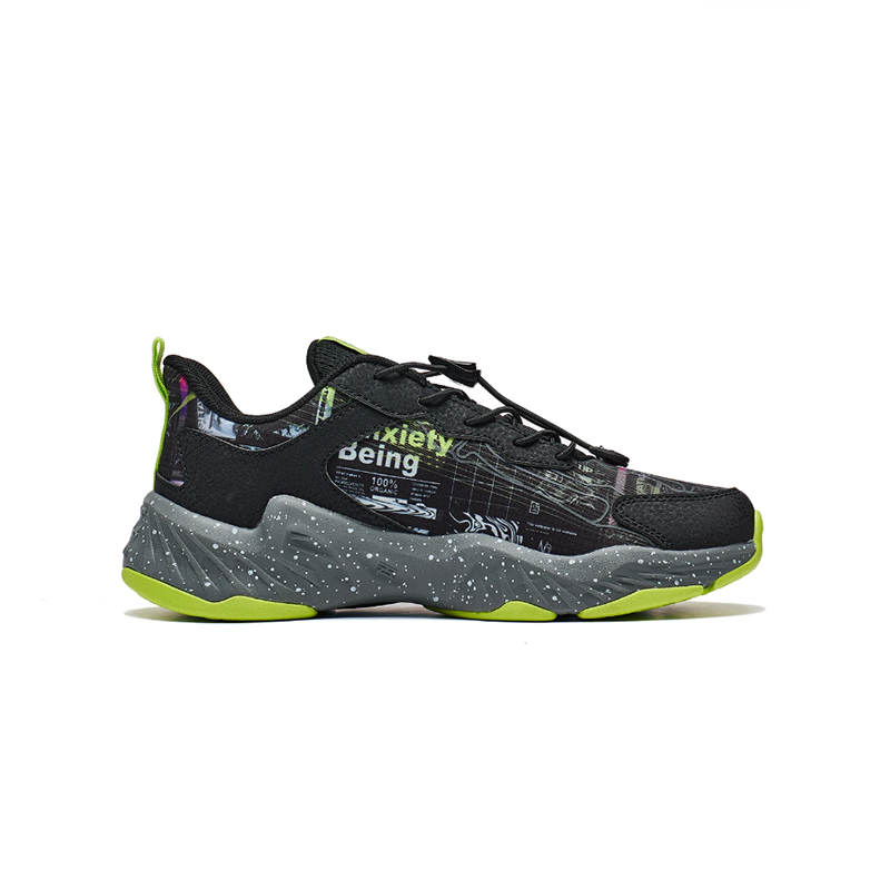(PS) Li-Ning Casual Shoes 'Glow-in-the-Dark Black Green' 圖 2