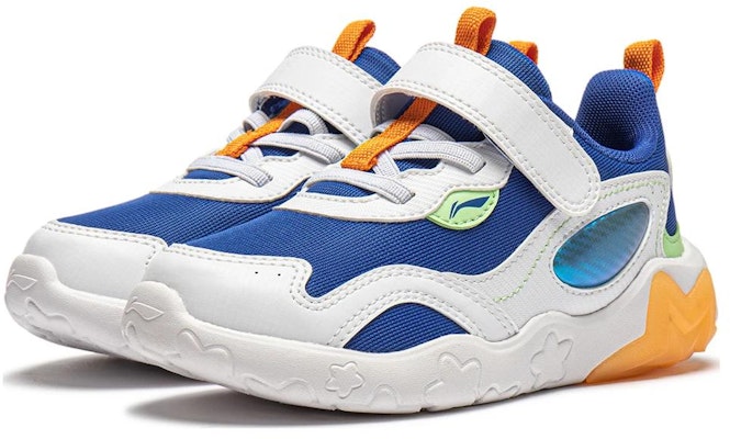 (Preschool) Li-Ning Casual Shoes 'White Blue' YKNU020-1 Lookbook (Preschool) Li-Ning Casual Shoes 'White Blue' YKNU020-1