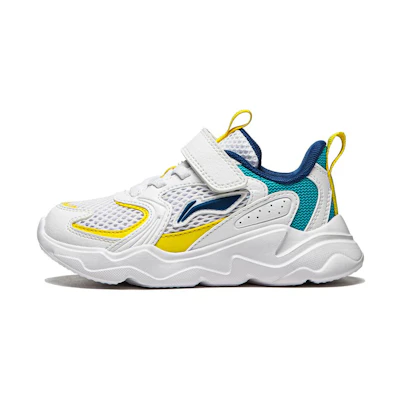 (PS) Li-Ning Casual Shoes 'White Blue Yellow'