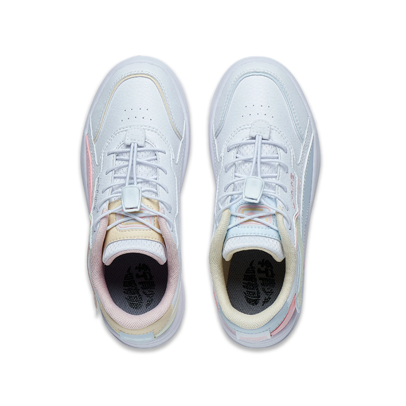 (PS) Li-Ning Casual Shoes 'White Pink Blue' 圖 4